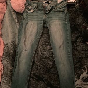 Hollister Medium Wash Skinny Jeans